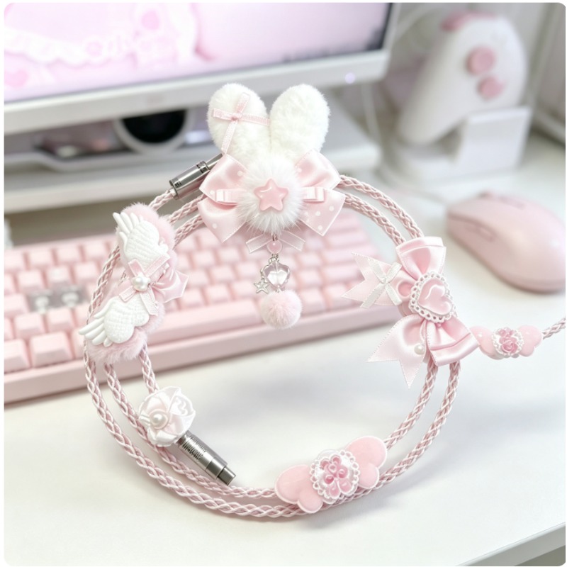 Copper Wire Roll - Customized Pilot Wire Pink White Light