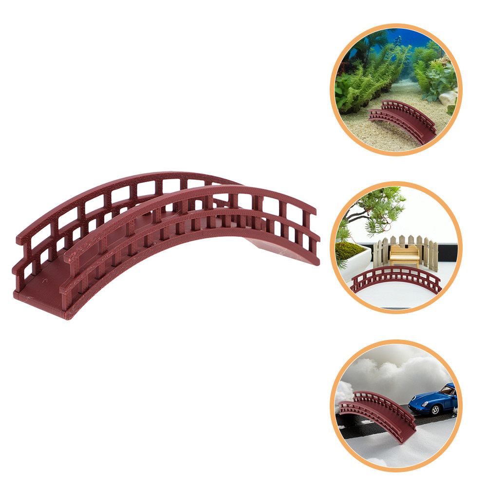 Mini Arch Bridge Lightweight D - Bonsai Garden Landscape Design ulasan dan harga