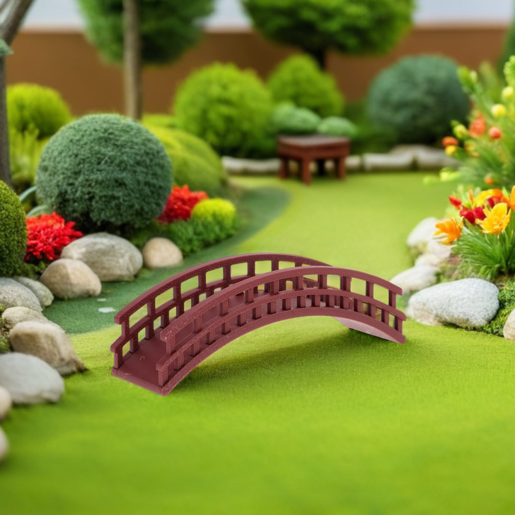 Mini Arch Bridge Lightweight D - Bonsai Garden Landscape Design ulasan dan harga