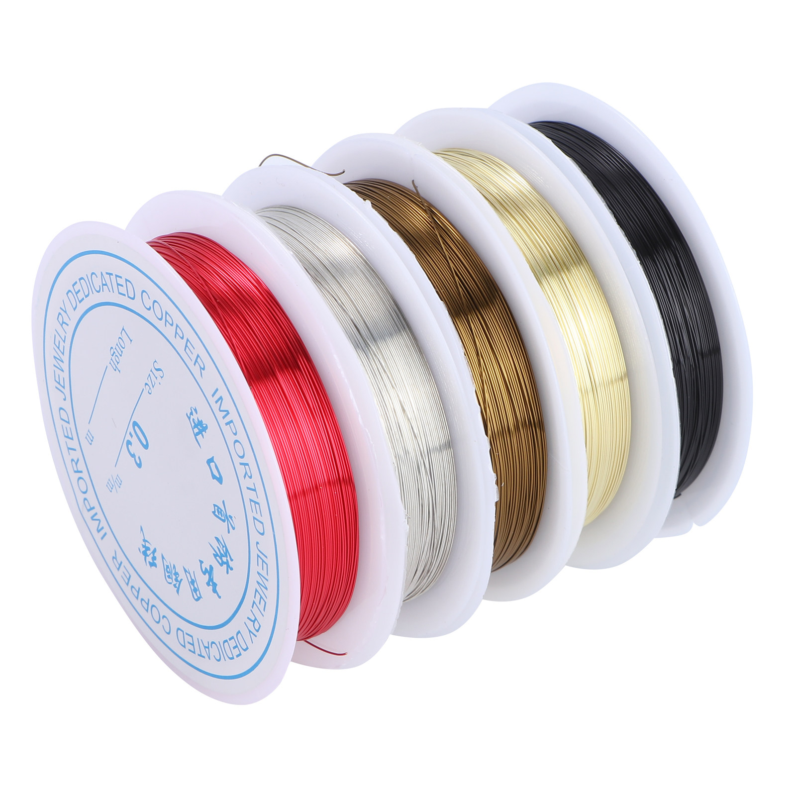 5 Rolls 26 Gauge Copper Wire J - Copper Wire Roll ulasan dan harga