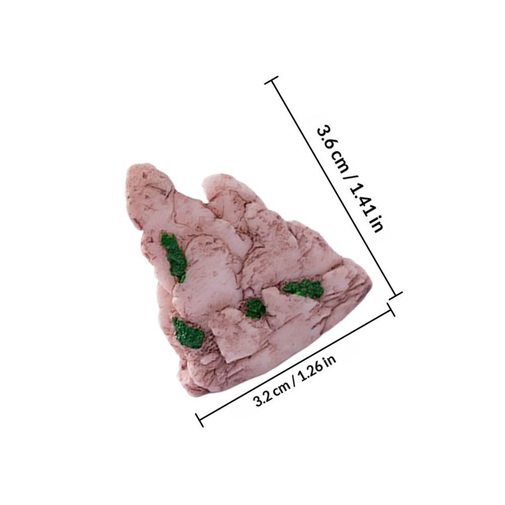 6Pcs Resin Mini Bonsai Mountai - Bonsai Garden Landscape Design ulasan dan harga