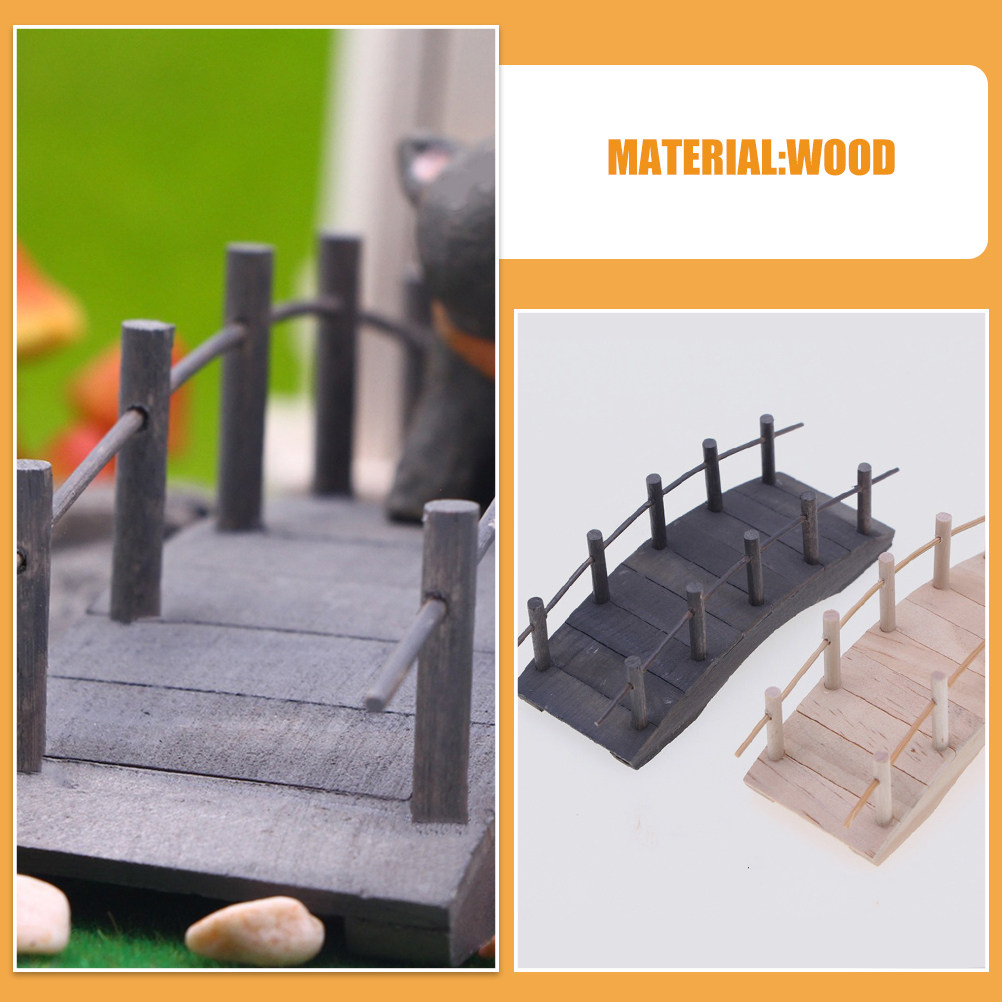 2Pcs Miniature Arch Bridge Vin - Bonsai Garden Landscape Design ulasan dan harga