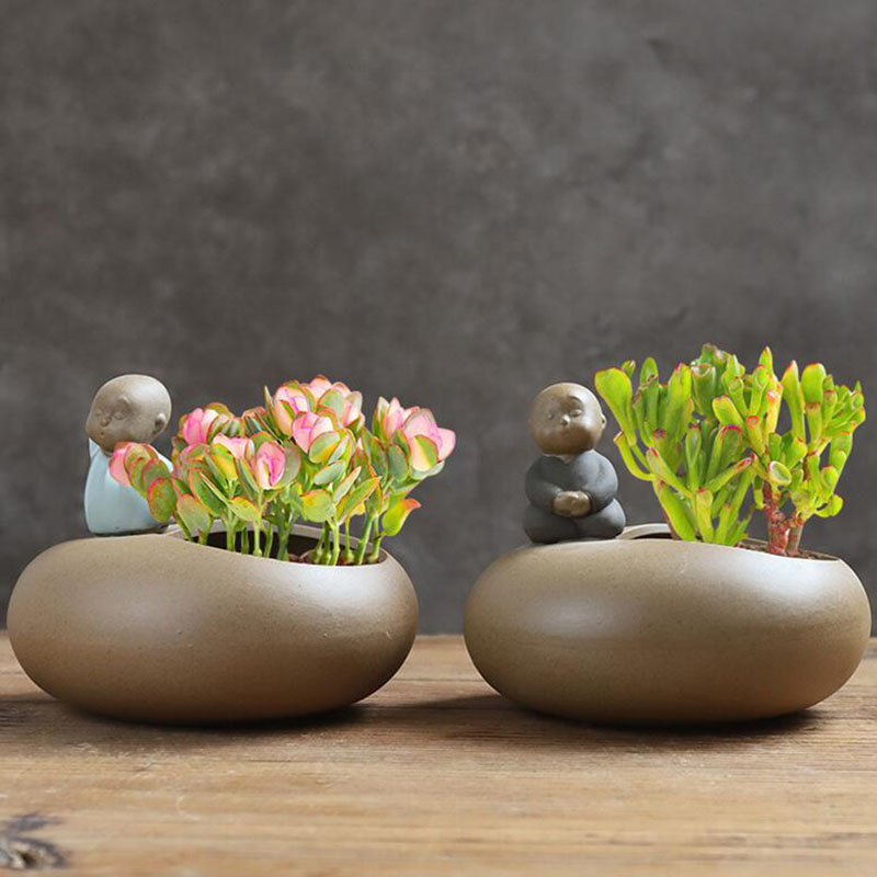 Chinese Style Retro Ceramic Mo - Bonsai Garden Art ulasan dan harga