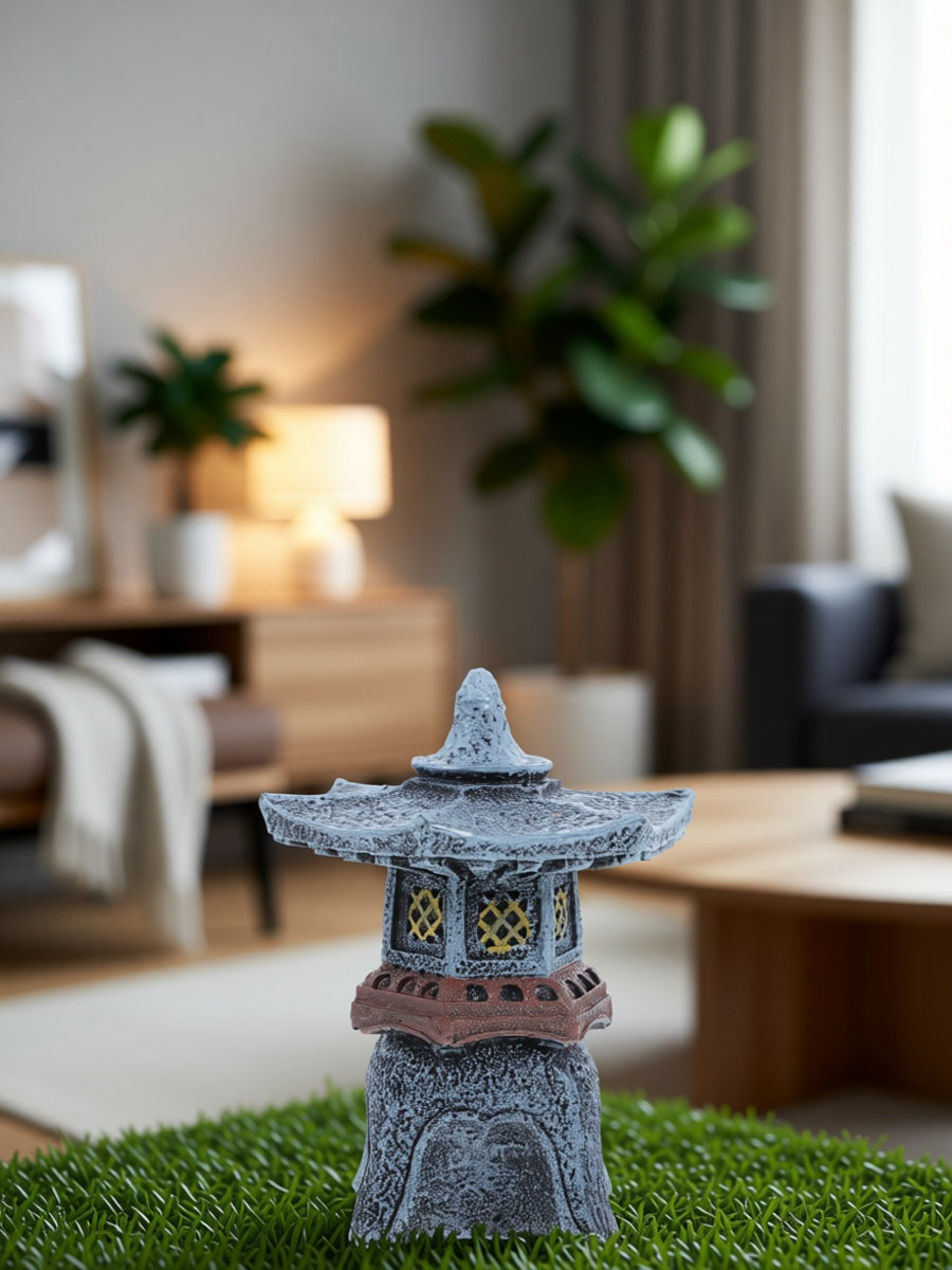 Pagoda Lantern Resin Garden St - Bonsai Garden Landscape Design ulasan dan harga