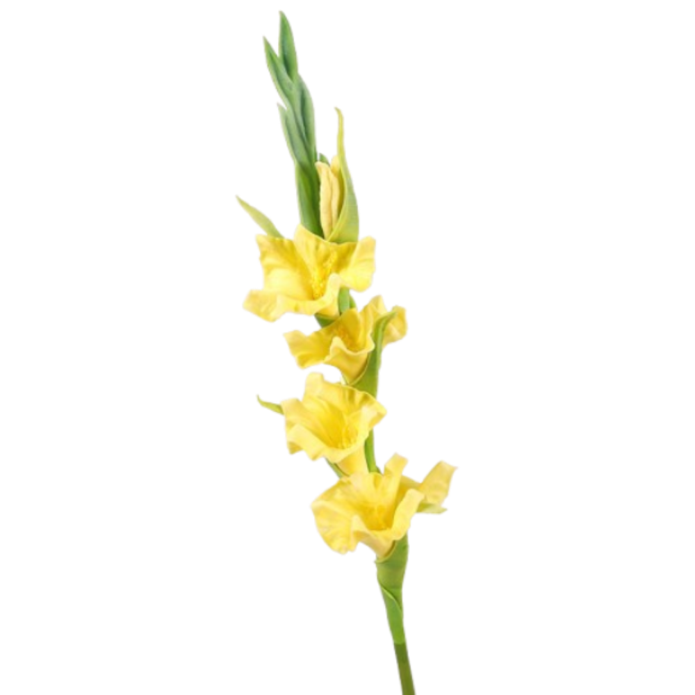 PU Artificial Gladiolus Branch - Bonsai Garden Art ulasan dan harga