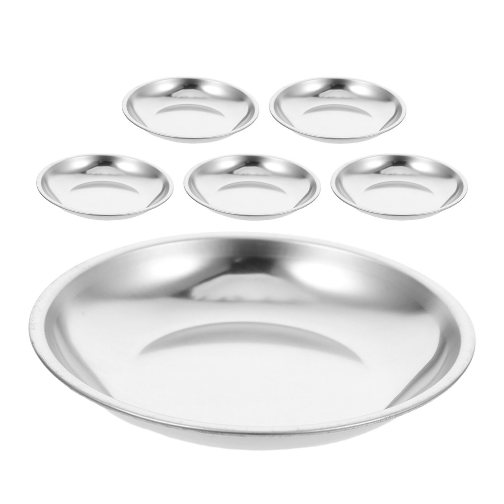 6Pcs Stainless Steel Tea Bag S - Drip Tray Saucer ulasan dan harga